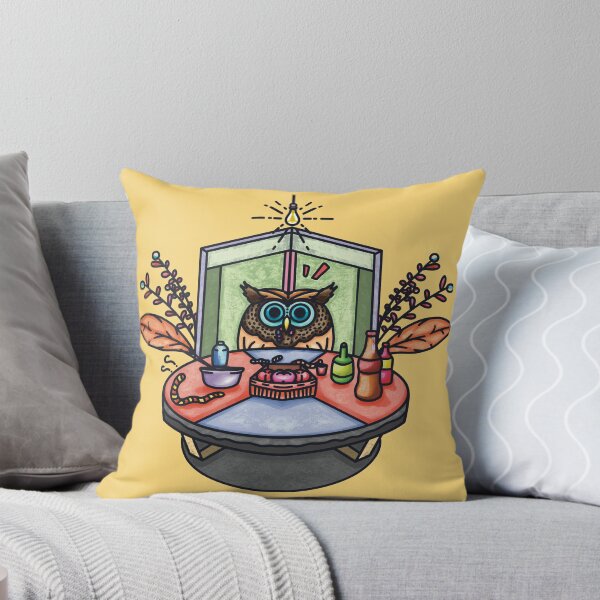 Aperçu de l'œuvre Mascotte illustration chouette créée et vendue par SansgraphID.