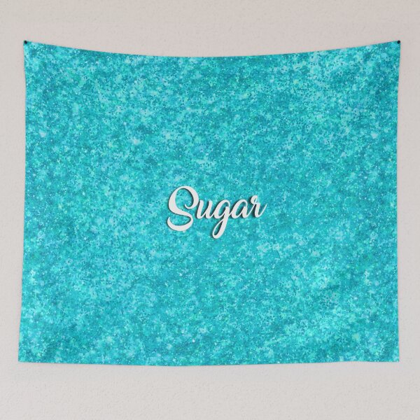 Item preview, Sugar Name Grandmother Decorative Background Turquoise designed and sold by lorrinani.