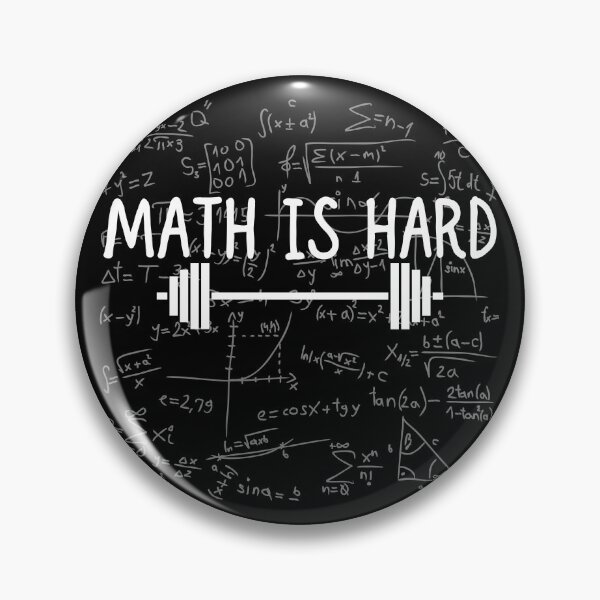 Item preview, Math is Hard designed and sold by ronaldsonou.