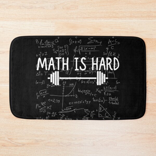Item preview, Math is Hard designed and sold by ronaldsonou.