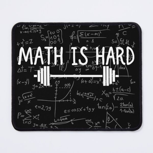 Item preview, Math is Hard designed and sold by ronaldsonou.