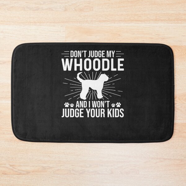 Item preview, Don't Judge my Whoodle I won't Judge your kids Funny Premium T-Shirt designed and sold by MelanieDalton.