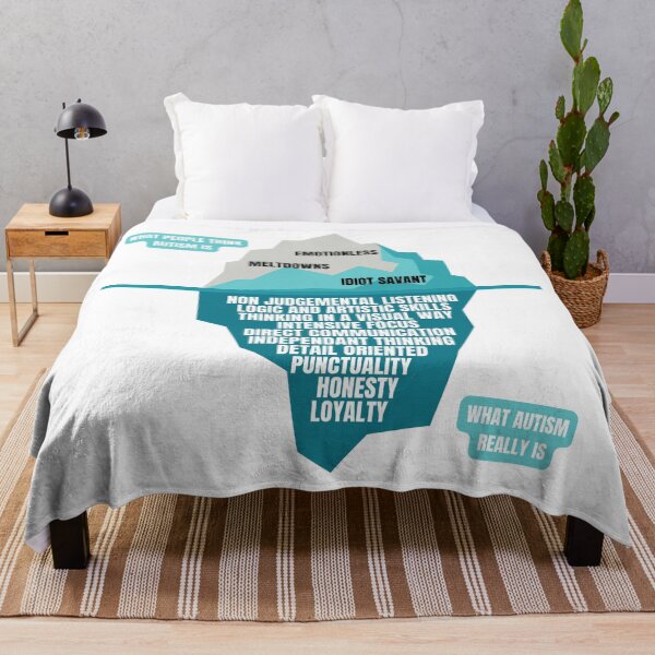 Item preview, The Autism Iceberg Funny Design for Autistics designed and sold by Nathalie Aynié.