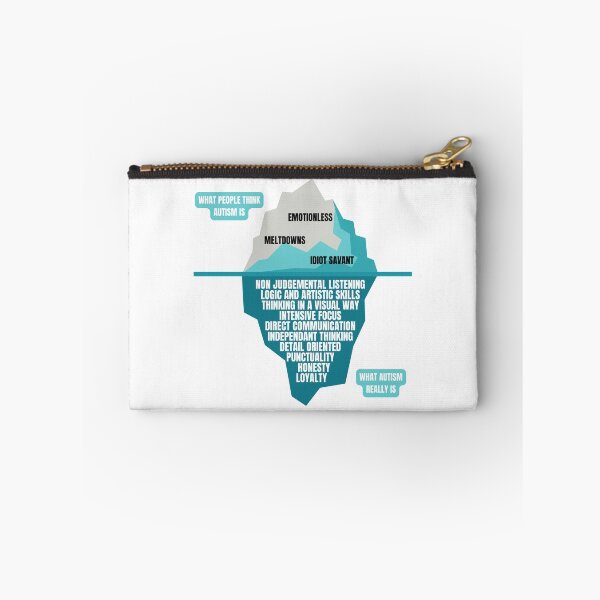 Item preview, The Autism Iceberg Funny Design for Autistics designed and sold by Nathalie Aynié.