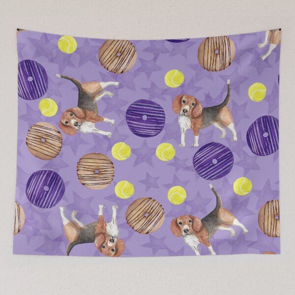 Item preview, Beagles and donuts designed and sold by dogobsession.