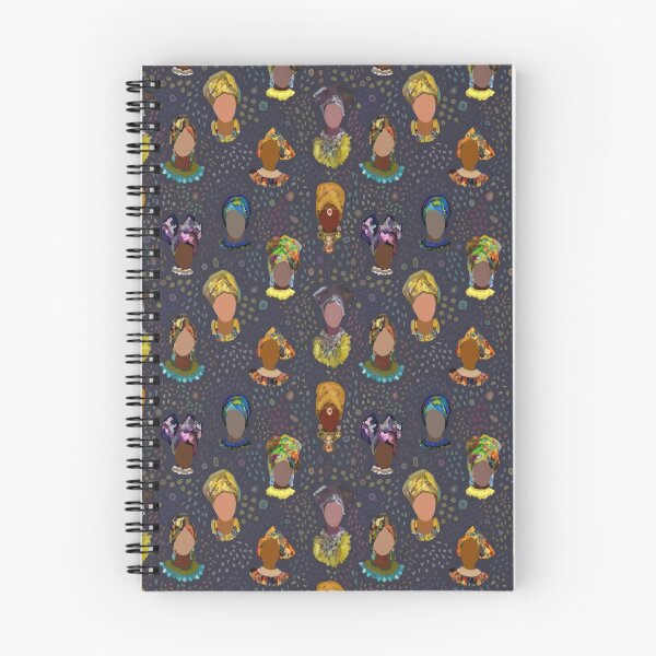 Item preview, Drawing, African women in headscarves, women's faces. Bright, artistic, ethnic print. designed and sold by UVI-CA.