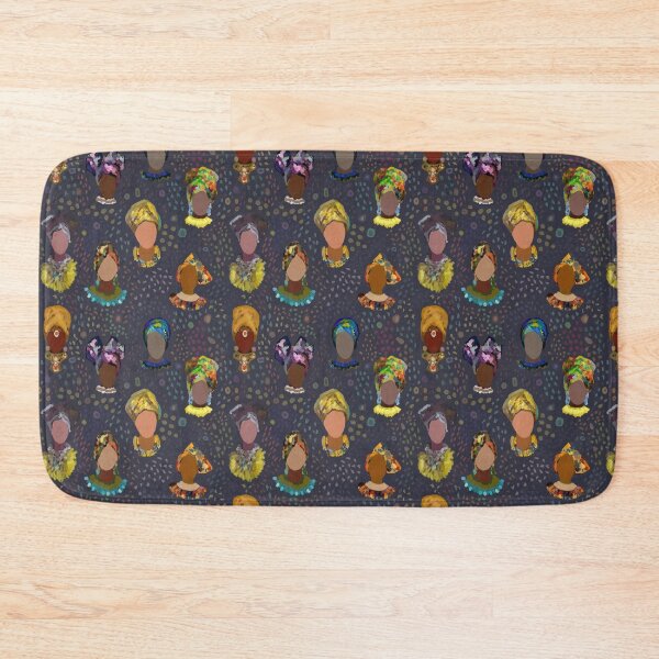 Item preview, Drawing, African women in headscarves, women's faces. Bright, artistic, ethnic print. designed and sold by UVI-CA.
