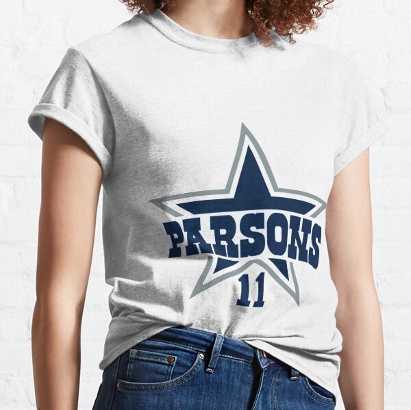 : Gridiron Grip Men's Micah Parsons Dallas Football T-Shirt 100%  Cotton Jersey #11 Texas (2XXL, White) : Sports & Outdoors