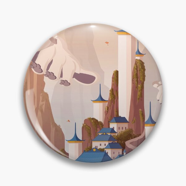Item preview, Visit The Southern Air Temple - Adventure Is Only "Yip Yip" Away Poster designed and sold by natthanjerremy.