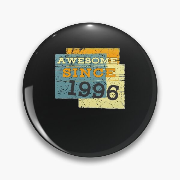 Item preview, Awesome Since 1996 - 1996 retro colors Classic T-Shirt designed and sold by RobertTree.