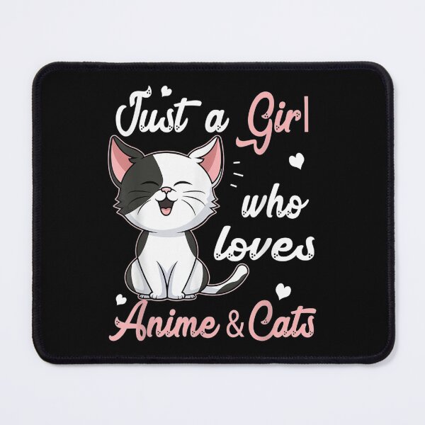 Item preview, Just A Girl Who Loves Anime Cats Lover Kitten Kawaii Otaku designed and sold by Mukhortovafanas.