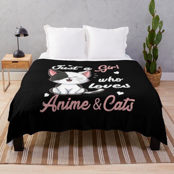 Item preview, Just A Girl Who Loves Anime Cats Lover Kitten Kawaii Otaku designed and sold by Mukhortovafanas.