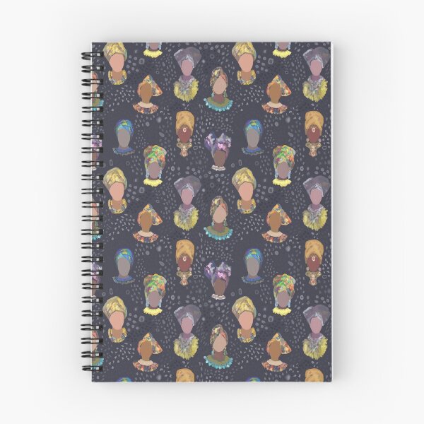 Item preview,  Drawing, African women in headscarves, women's faces. Bright, artistic, ethnic print. designed and sold by UVI-CA.