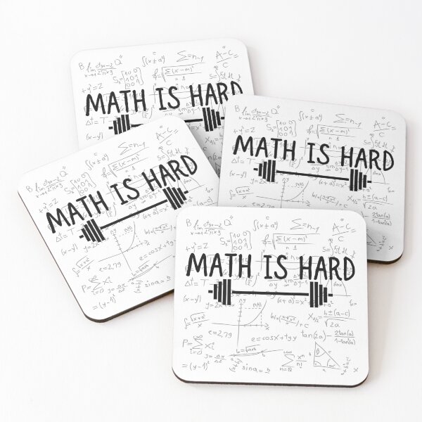 Item preview, Math is Hard designed and sold by ronaldsonou.
