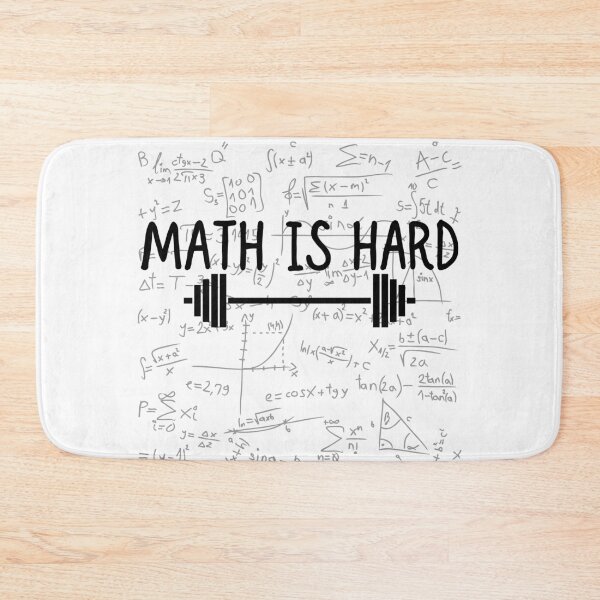 Item preview, Math is Hard designed and sold by ronaldsonou.