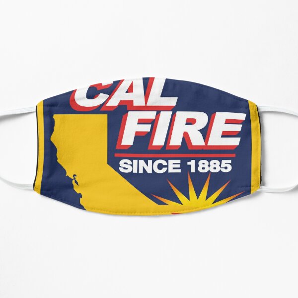 Cal Fire Logo Essential T-Shirt.png Flat Mask