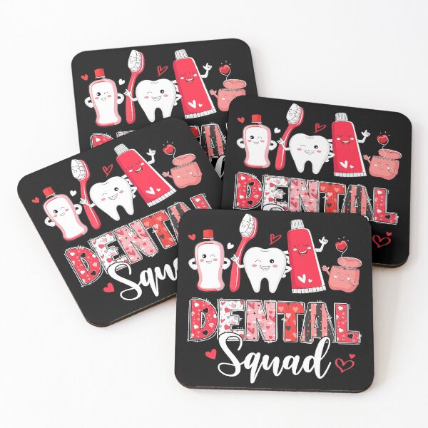 Item preview, Dental Squad Dental Assistant Dentist Happy Valentine's Day designed and sold by norwoodcarney.