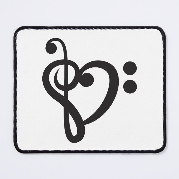 Item preview, St Valentine's Day Musical Note Heart designed and sold by MottoDigging.