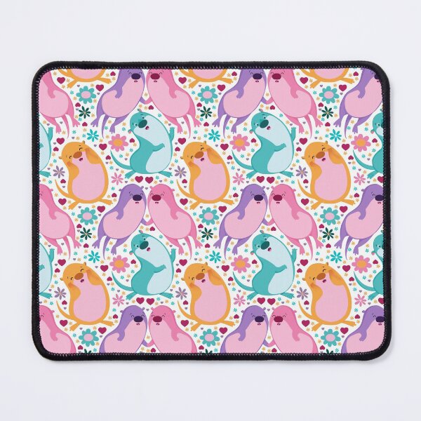 Item preview, Colorful Otters And Floral designed and sold by SweetTea4U.