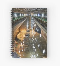 Salt mine underground Spiral Notebook