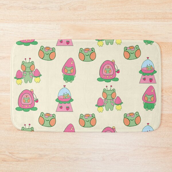 Item preview, Strawberry Frog (Pattern-- Light) designed and sold by StellariArt.
