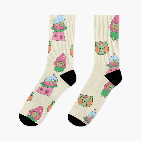 Item preview, Strawberry Frog (Pattern-- Light) designed and sold by StellariArt.