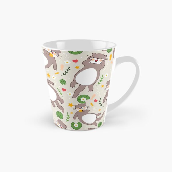 Item preview, Happy Otters With Turtles Fishes  designed and sold by SweetTea4U.