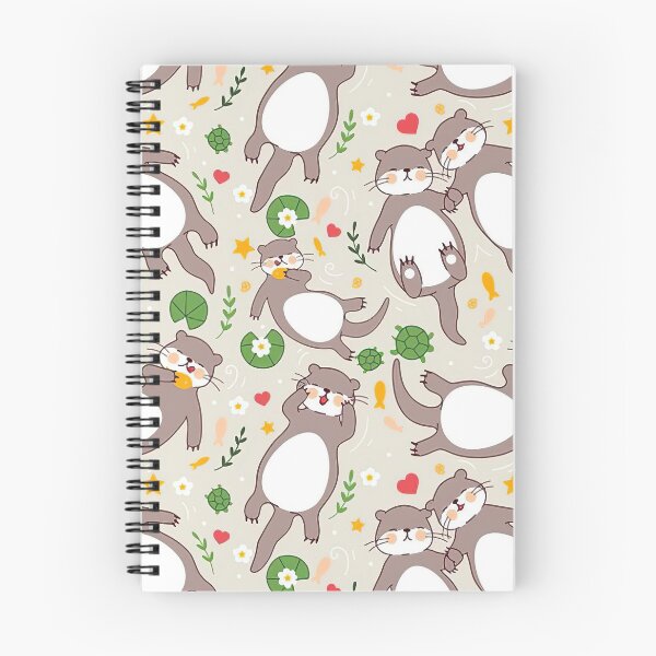 Item preview, Happy Otters With Turtles Fishes  designed and sold by SweetTea4U.
