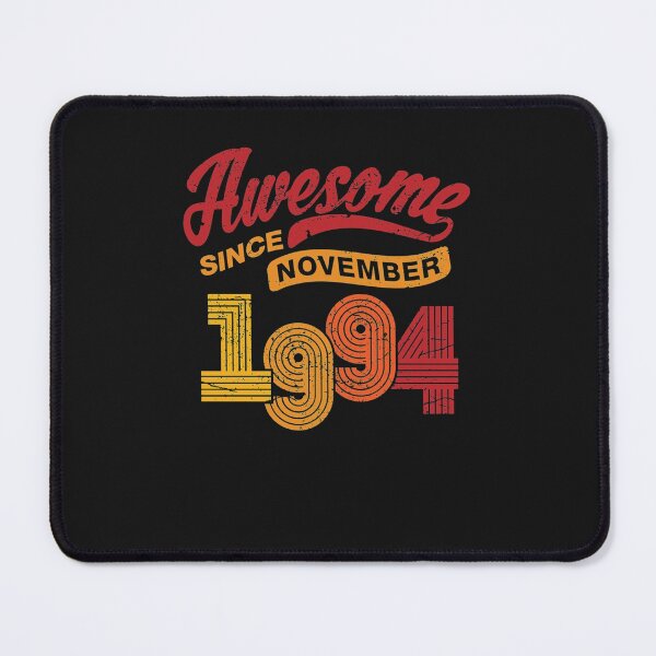 Item preview, Awesome Since November 1994 Shirt Vintage 24th Birthday Essential T-Shirt designed and sold by WarrenyButlin.