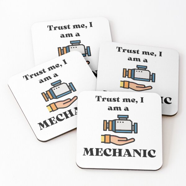 Item preview, Trust me I am a mechanic i fix cars Сlassic designed and sold by Ildar012.