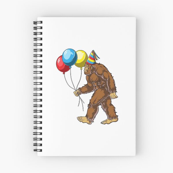 Item preview, Bigfoot It's My Birthday Party Hat Balloons Sasquatch designed and sold by danieljames11.