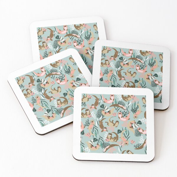 Item preview, Otters Corals Ocean Life designed and sold by SweetTea4U.
