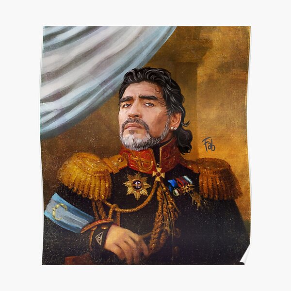 Diego Armando Maradona - El Rey Poster