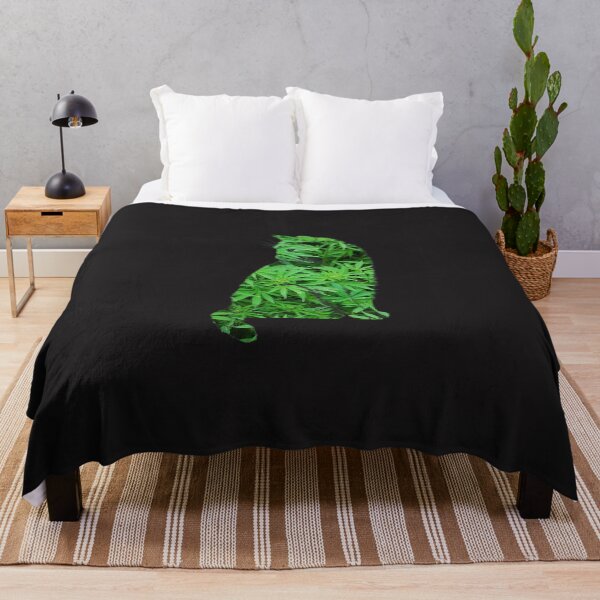 Item preview, Funny Cannabis & Cat Lover Marijuana Weed Smoker Art designed and sold by gashvrvolck.