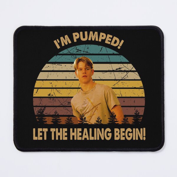 Item preview, I'm pumped, let the healing begin poster designed and sold by GioGomes2960.