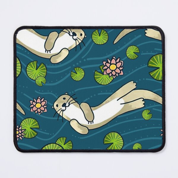Item preview, Otters Lotus Flower designed and sold by SweetTea4U.