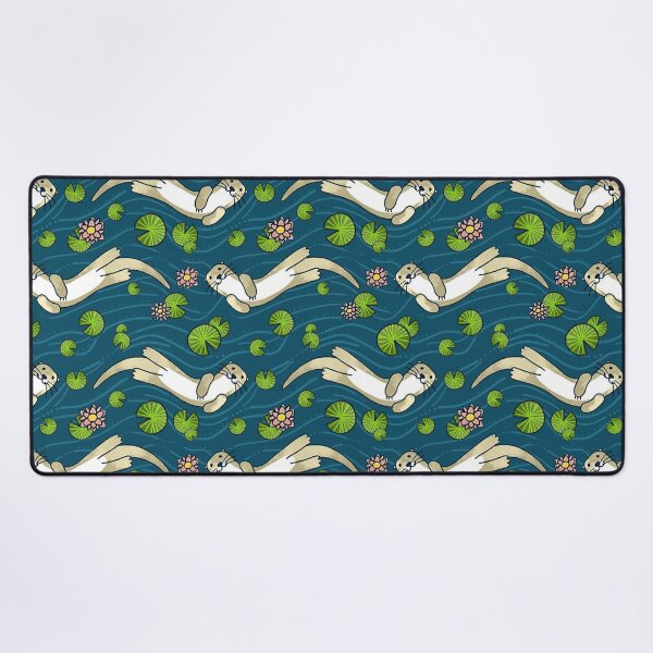Item preview, Otters Lotus Flower designed and sold by SweetTea4U.