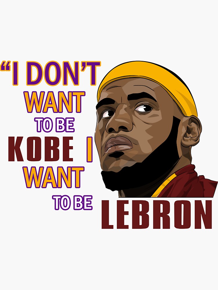 lebron james Sticker for Sale by erenuc