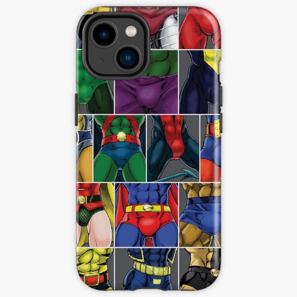 Superhero ABC Groins! iPhone Tough Case