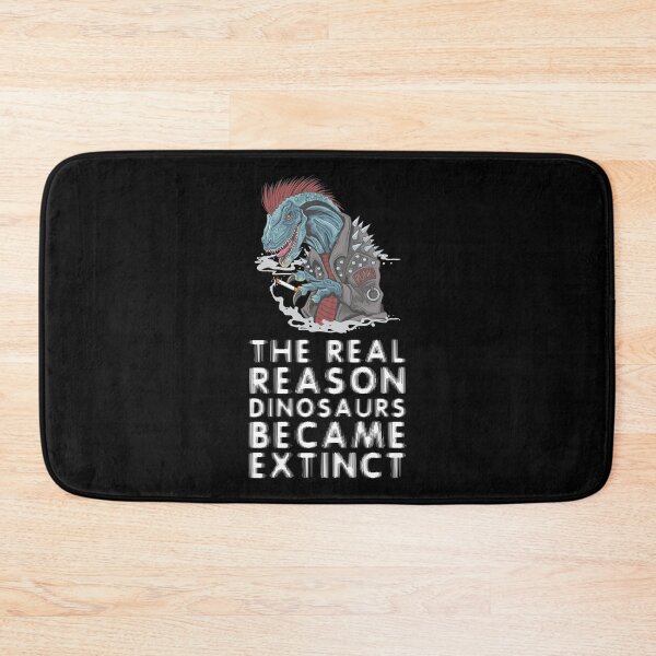 Item preview, The real reason dinosaurs became extinct - Smoking Kills designed and sold by crazycollective.