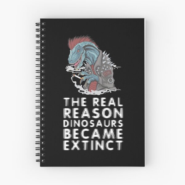 Item preview, The real reason dinosaurs became extinct - Smoking Kills designed and sold by crazycollective.