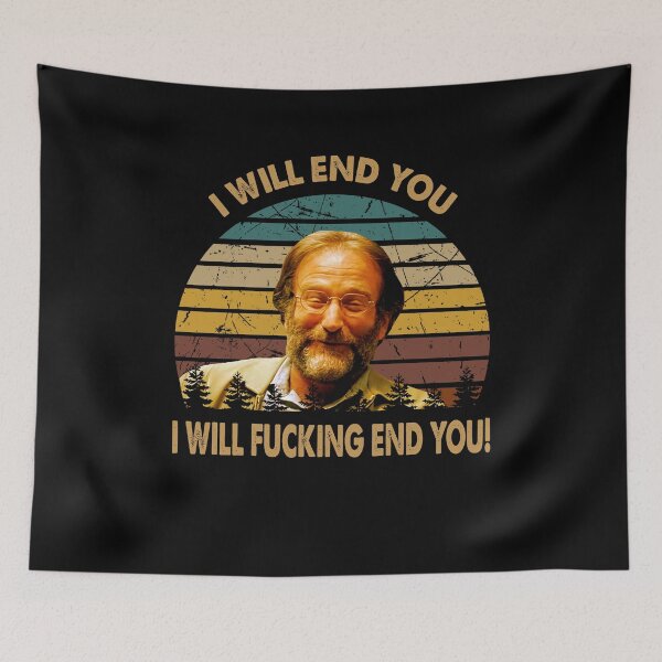 Item preview, I will end you, i will fucking end you poster designed and sold by GioGomes2960.