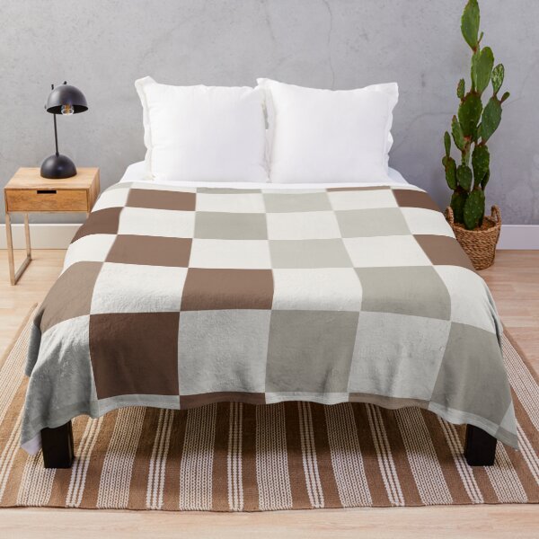 Item preview, 70s Earthy Neutrals Minimal Minimalist Chequer designed and sold by brookemiller801.