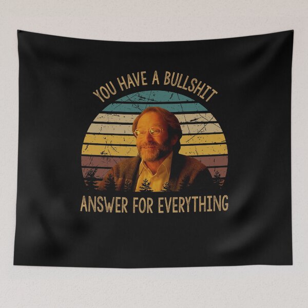 Item preview, You have a bullshit answer for everything Sean Maguire smile poster designed and sold by GioGomes2960.