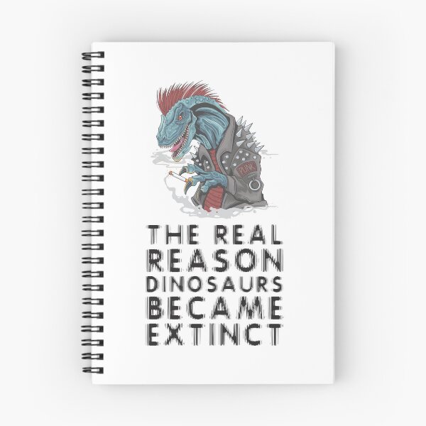 Item preview, The real reason dinosaurs became extinct - Smoking Kills - Raptor designed and sold by crazycollective.