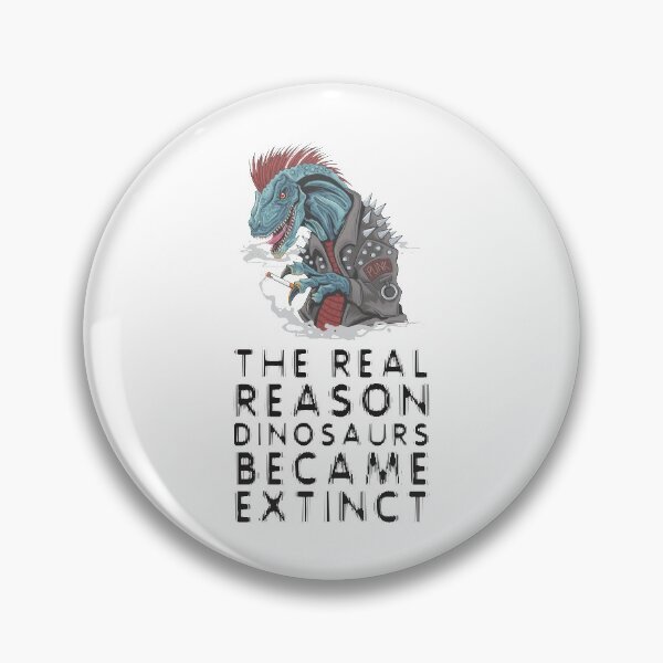 Item preview, The real reason dinosaurs became extinct - Smoking Kills - Raptor designed and sold by crazycollective.