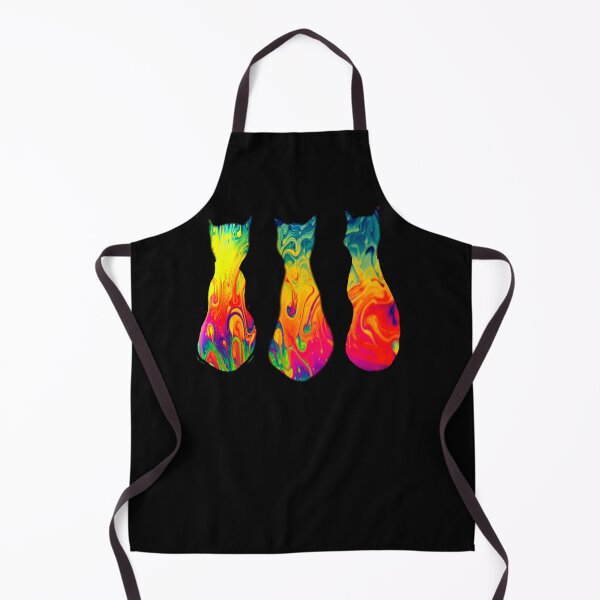 Item preview, Psychedelic Cats Sticker designed and sold by MikeDalbert.