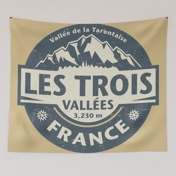 Item preview, Les Trois Vallées, France designed and sold by studio838.