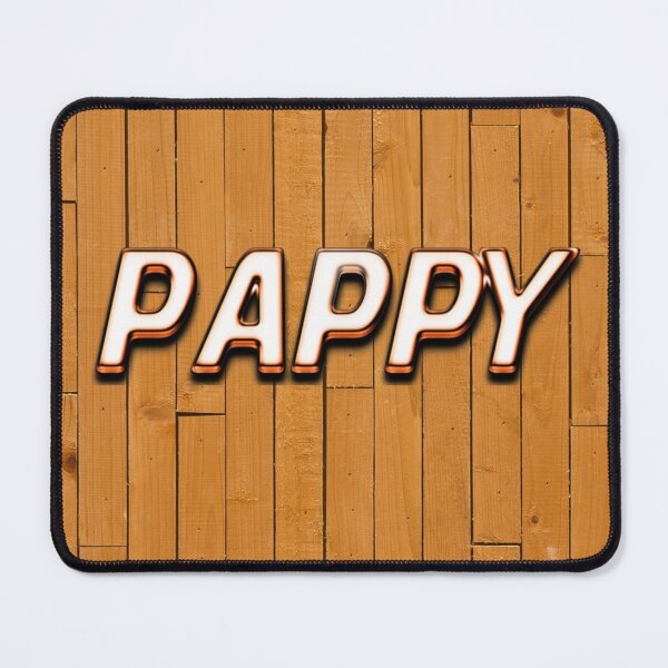Item preview, Pappy Name Wood Background 3D Text Grandfather designed and sold by lorrinani.