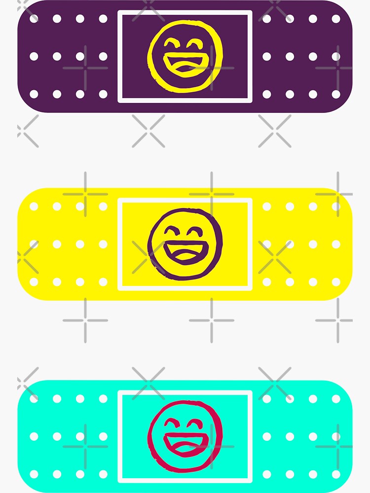 “Band-Aid sticker pack” Sticker by Got2Share | Redbubble